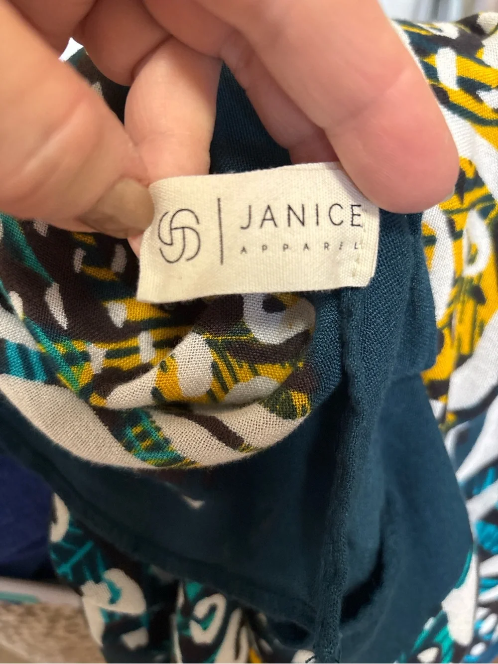 Janice Apparel Abstract Animal Print Kimono Duster OS Boho